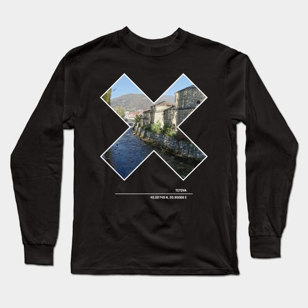 Tetova City Long Sleeve T-Shirt by HustlemePite